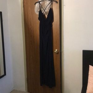 Navy dress never been worn dress